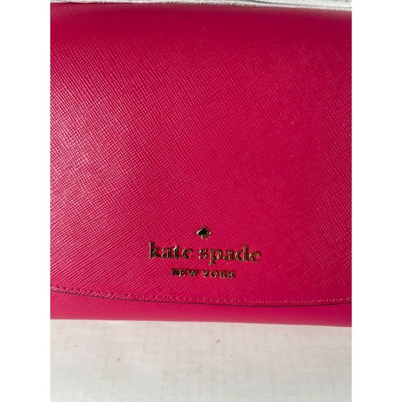 KATE SPADE Carson saffiano leather convertible pink ruby purse - Picture 7 of 14